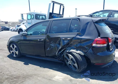 2012 Volkswagen Gti 4-Door из США, поврежденный, VIN WVWHD7AJ8CW320238